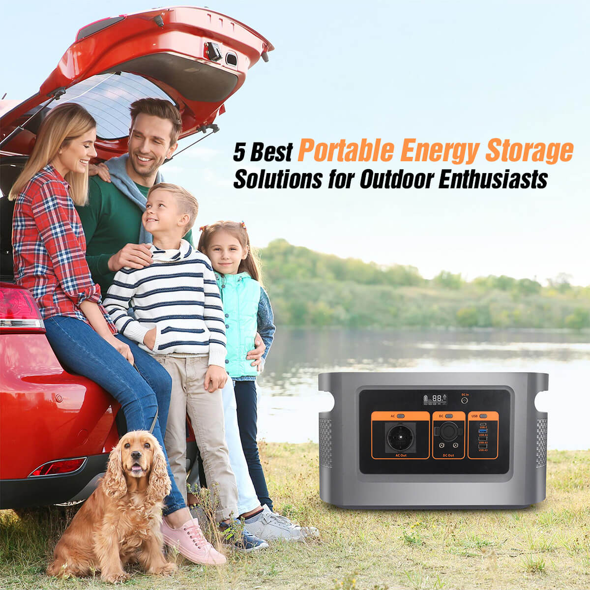 5 Best Portable Energy Storage Solutions for Outdoor Enthusiasts