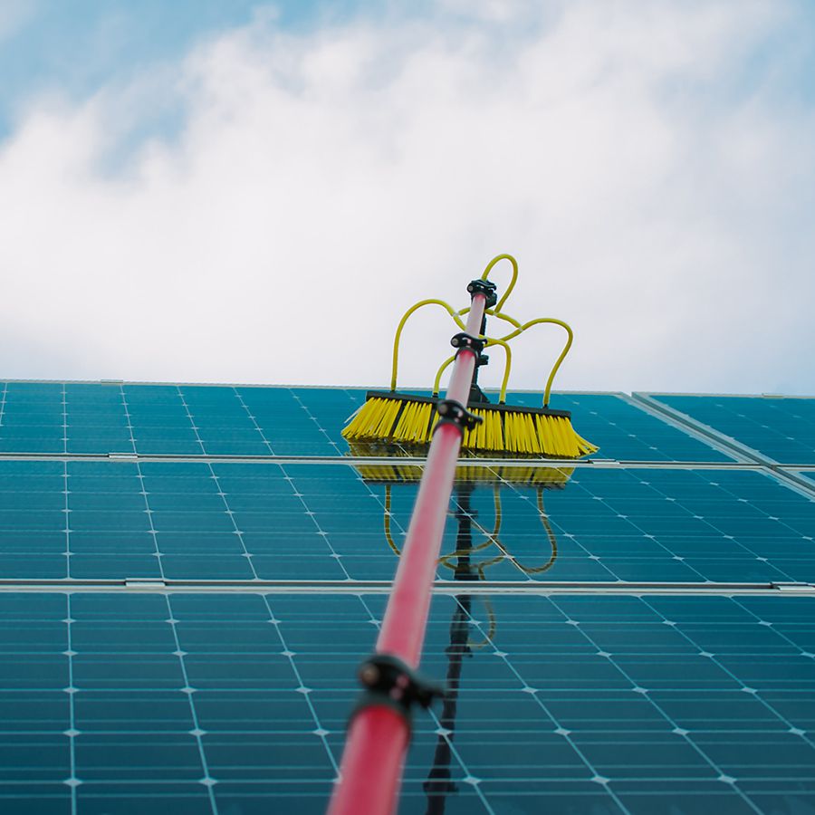 How often do solar panels need to be cleaned