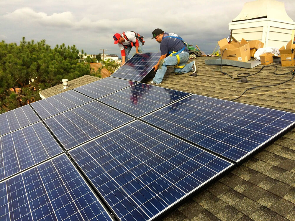 Shingled Solar Panel