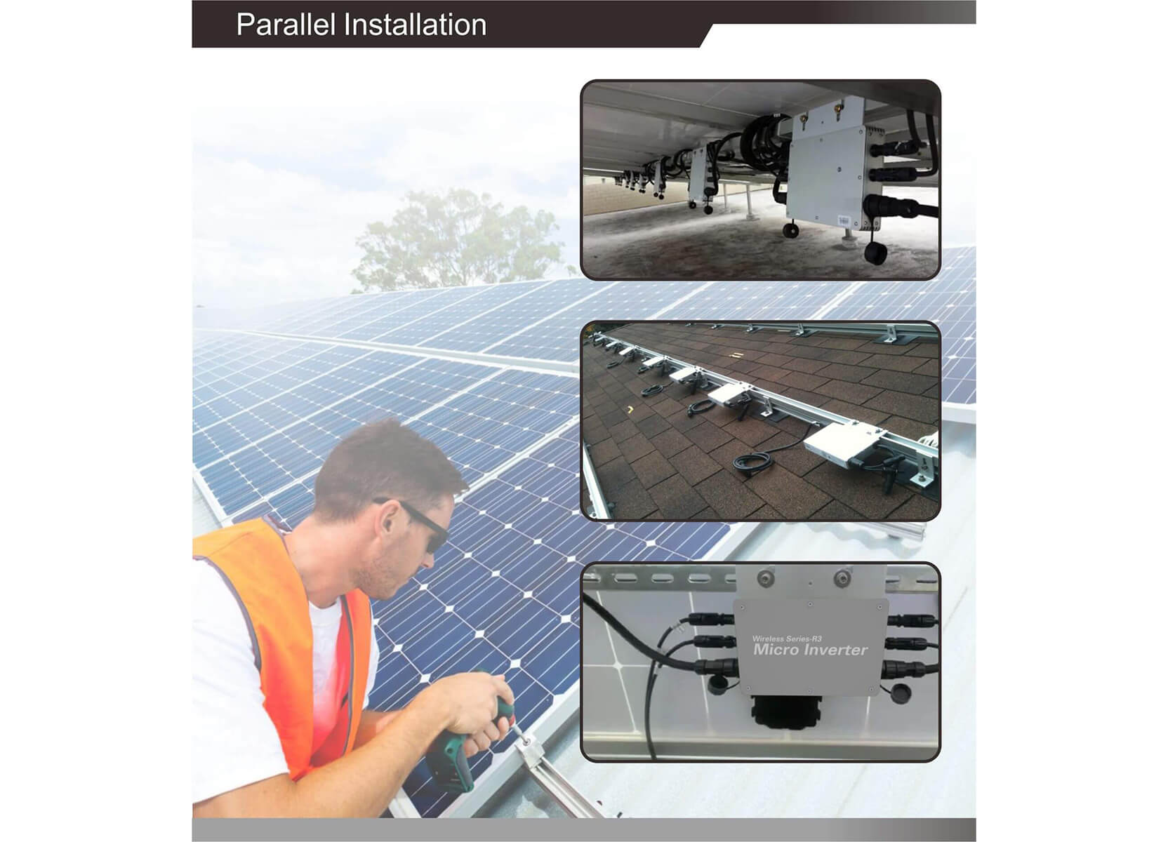 Micro Inverter Parallel Installation