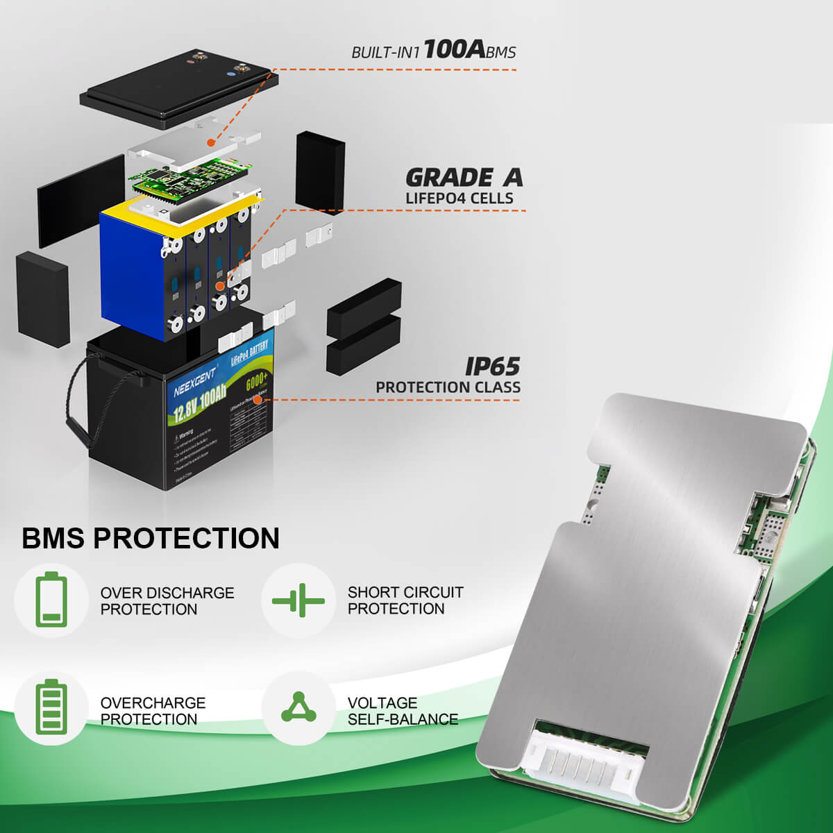 How to adapt a BMS protection board for LiFePO4 battery pack