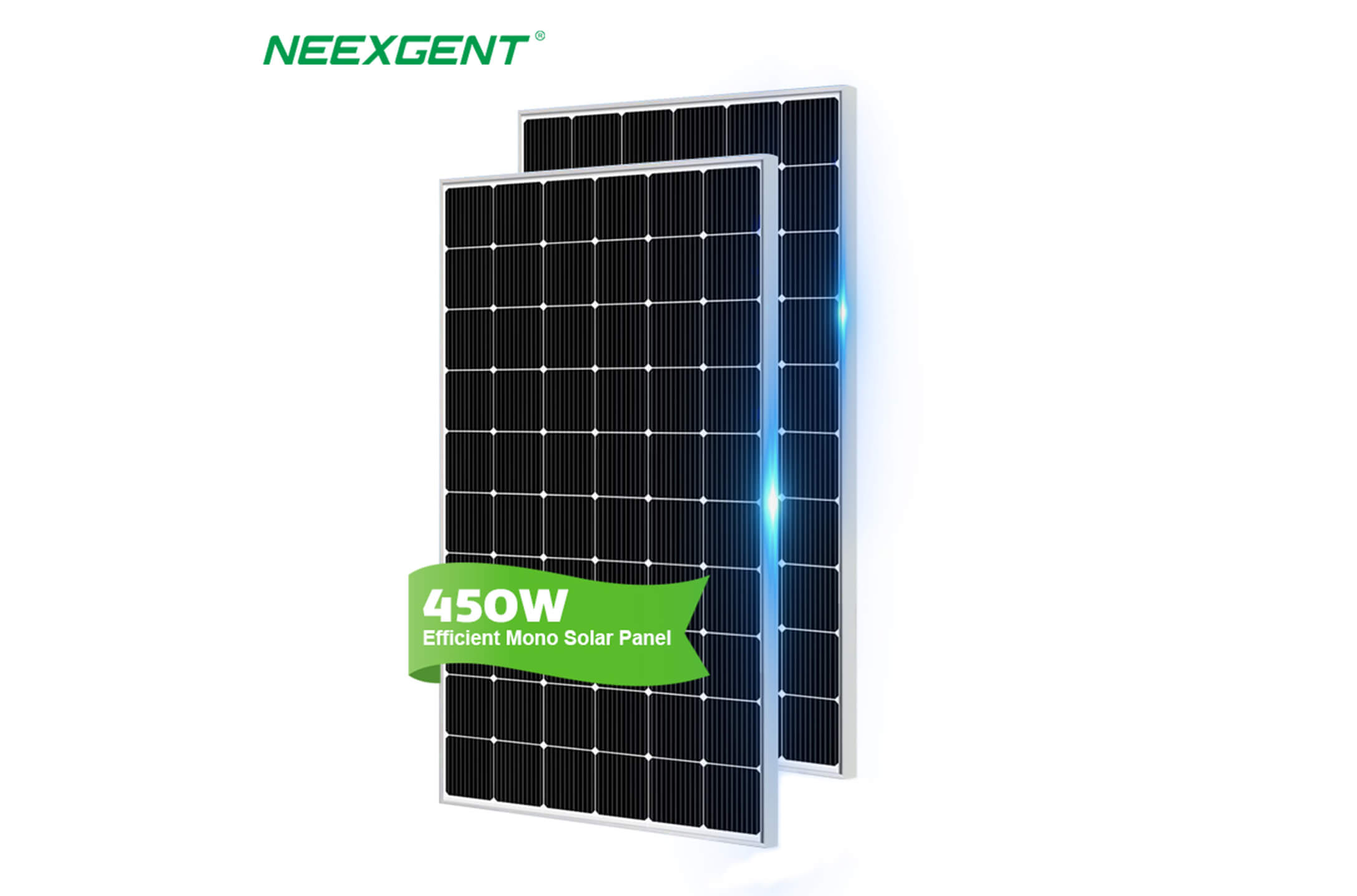 Monocrystalline solar panels