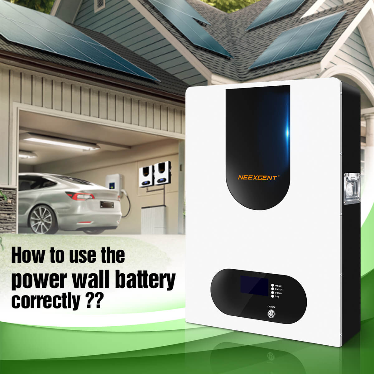 How to use the power wall battery correctly