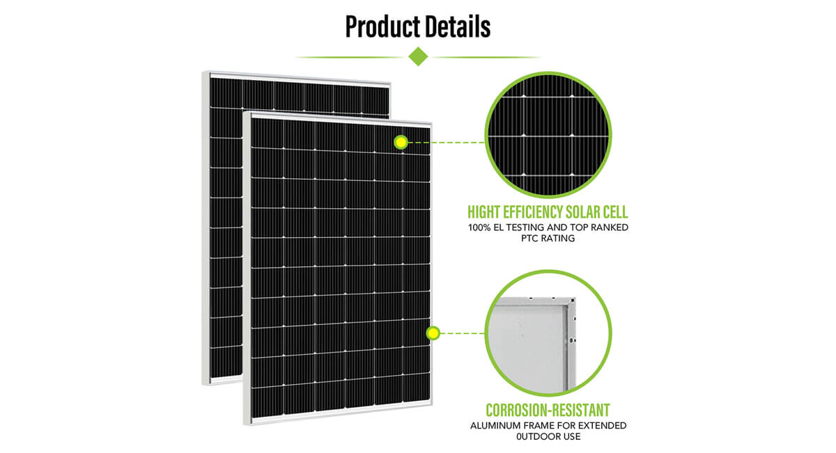 450W Monocrystalline Solar panel