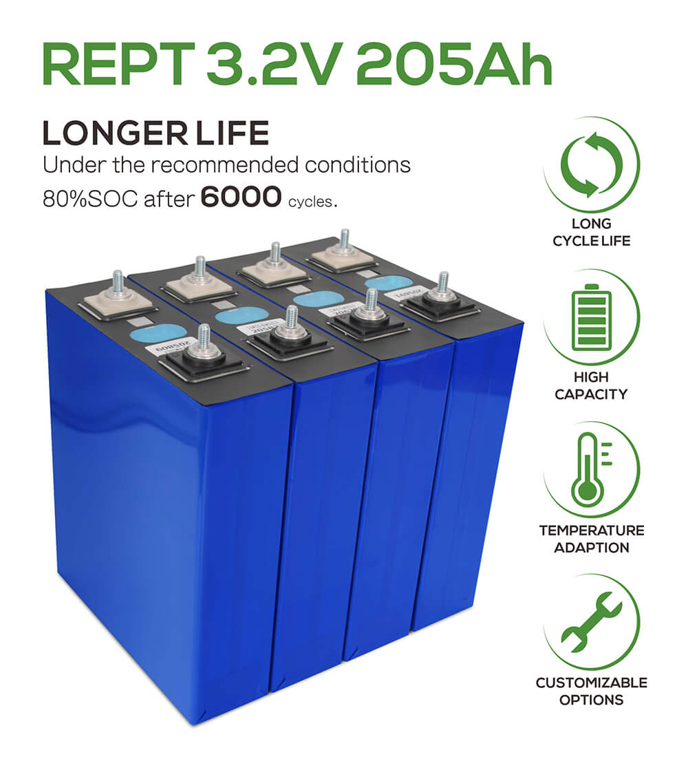 3.2v 205ah rept battery