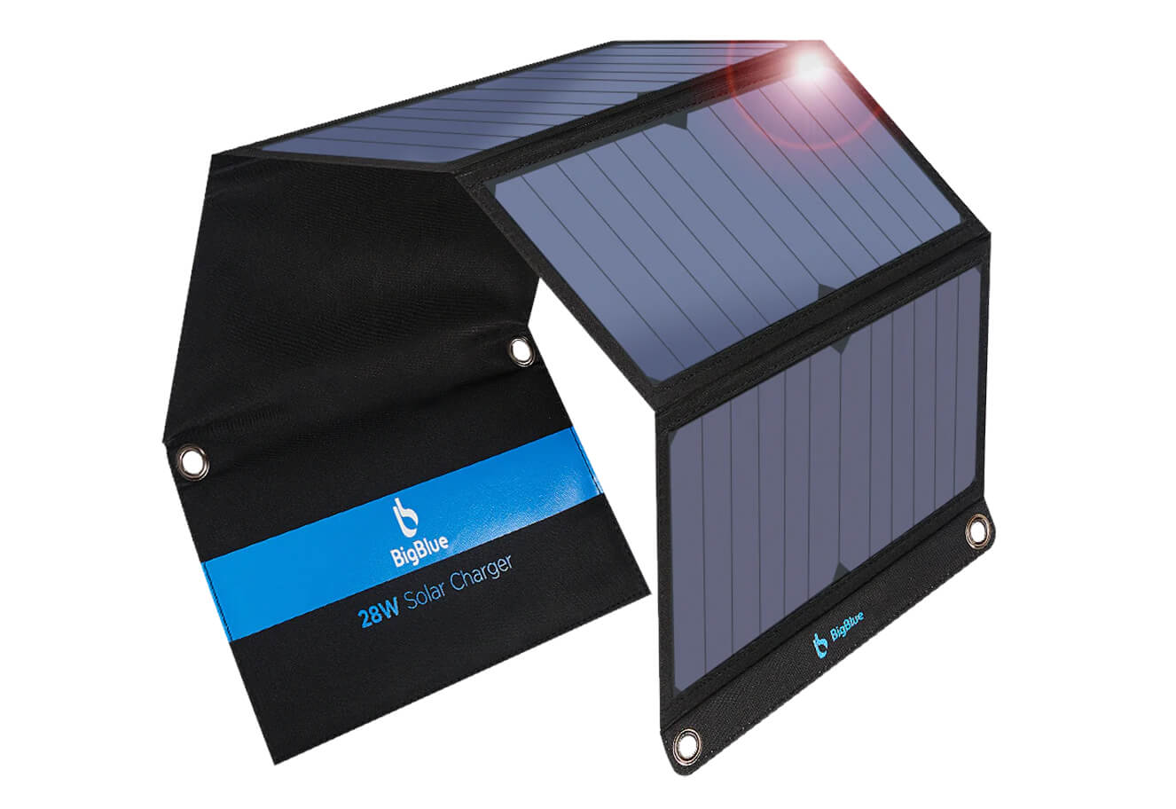 BigBlue 28W Solar Charger