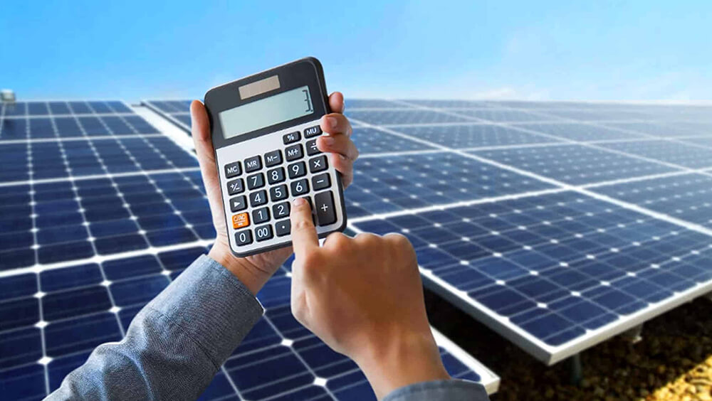 Calculating the Energy Requirement of Solar Power