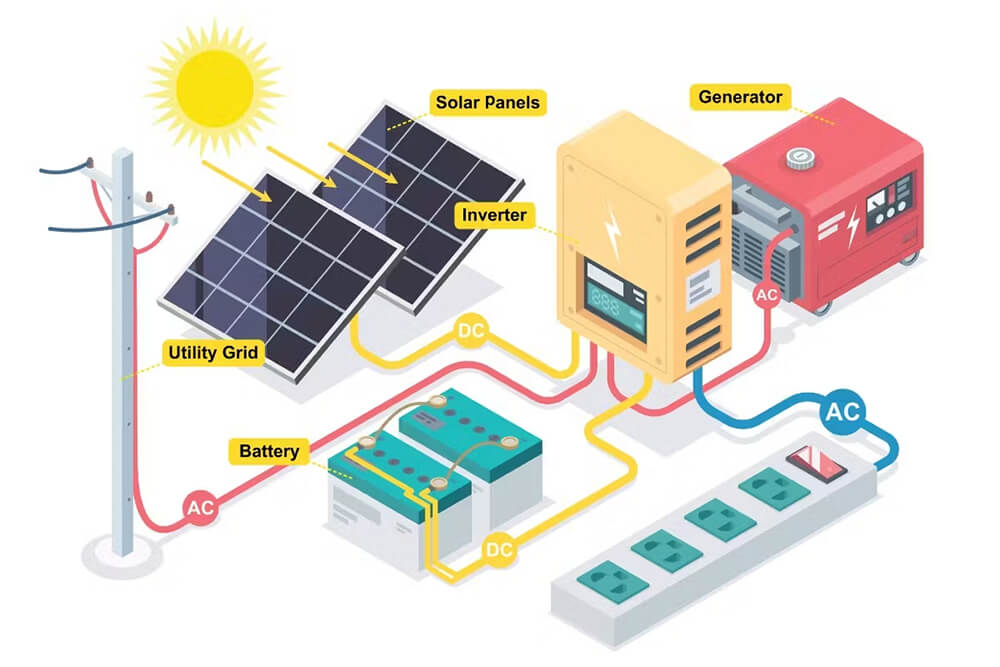 How Do Solar Inverters Operate