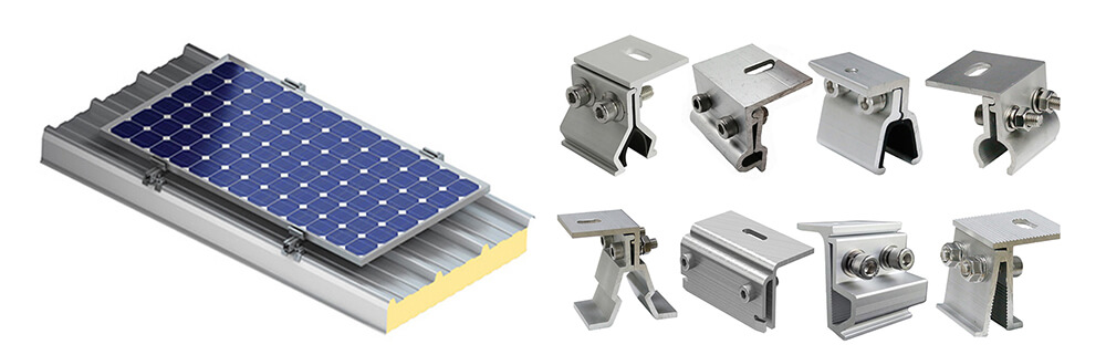 solar panel mounting clamps