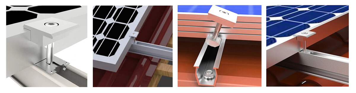 solar panel mounting clamps 