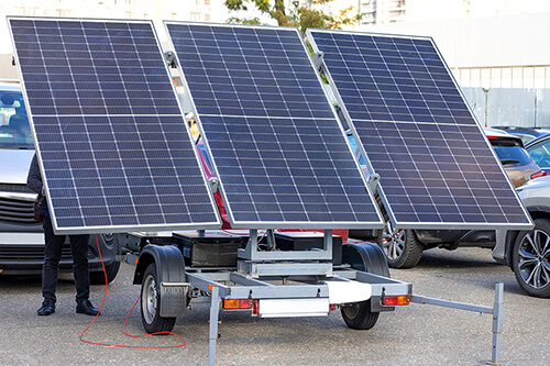 What is a Solar Panel Trailer