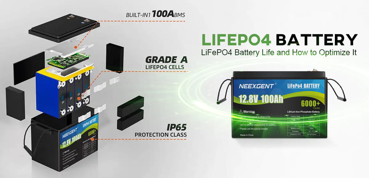 lifepo4 battery life