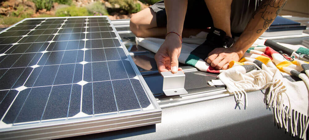 rv solar panel kit