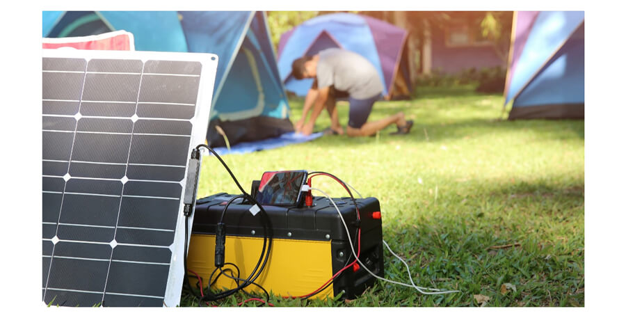 solar panel camping​