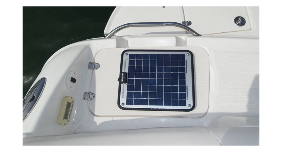 solar battery charger for boat​