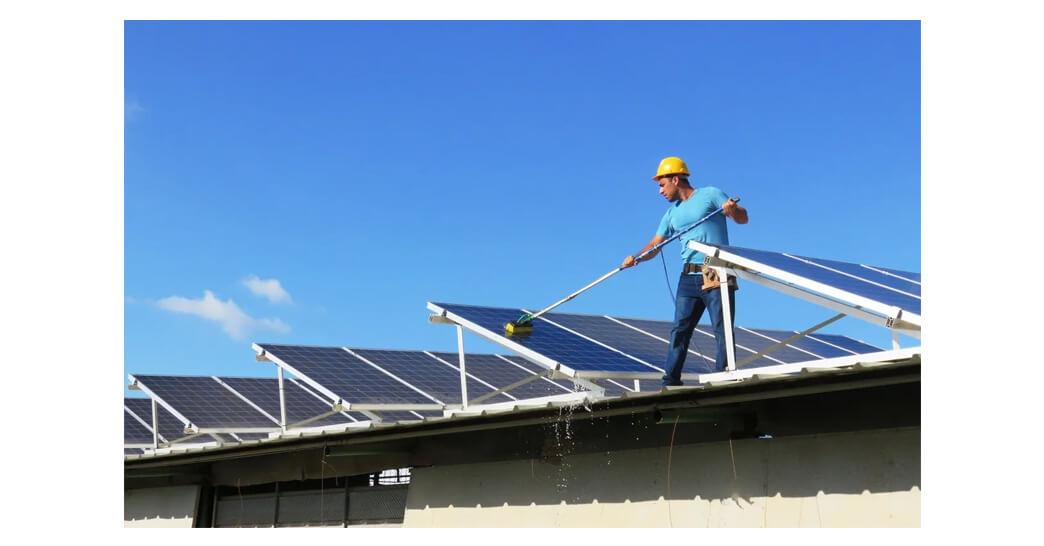 clean solar panels in australia