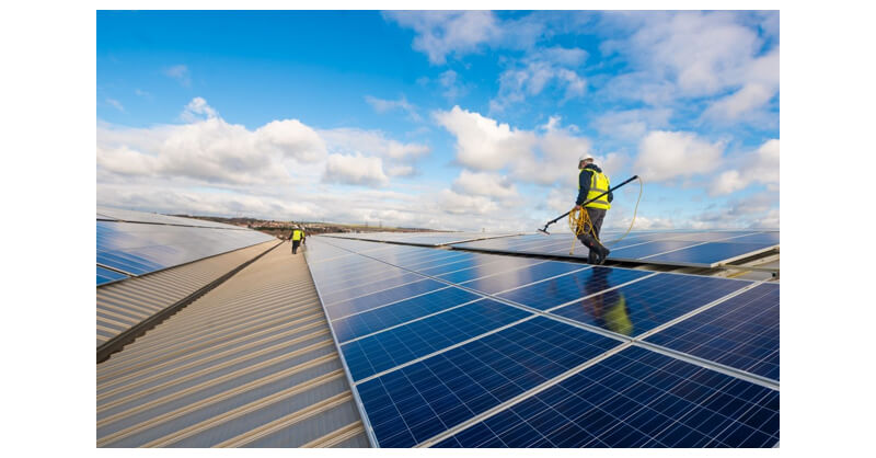 Cleaning Solar Panel in South Africa