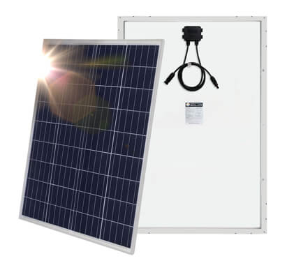 How Much Current Does a 100W 12 Solar Panel Make?