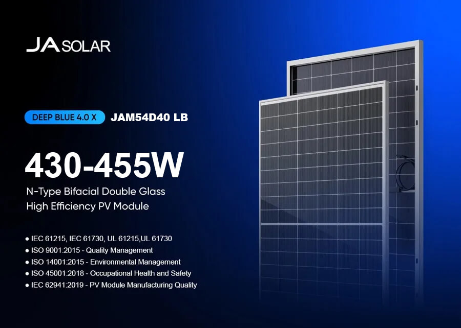 JA Solar 455W JAM54D40 LB