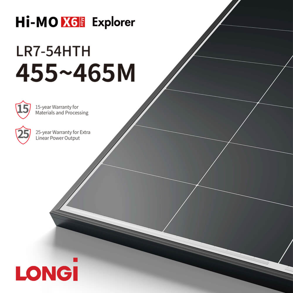 LONGi Hi-MO X6 Max 455-465M LR7-54HTH Explorer