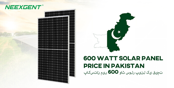 600 Watt Solar Panel Price in Pakistan