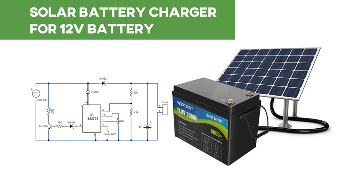 solar battery charger for 12v battery​