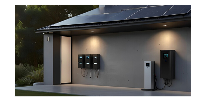 6.6kw solar system backup battery​