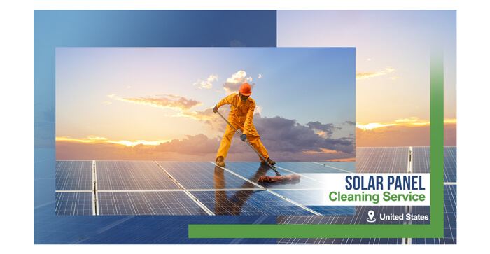 solar panel cleaning service​