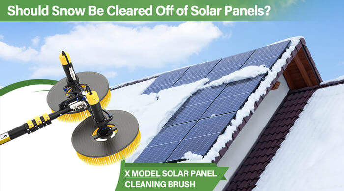 Should Snow Be Cleared Off of Solar Panels?