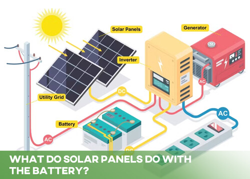 What Do Solar Panels Do with the Battery?