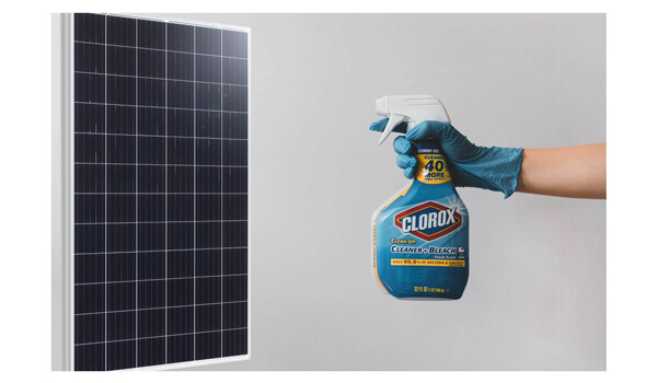 mild diy solar panel cleaner​