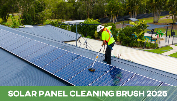 Solar Panel Cleaning Brush 2025