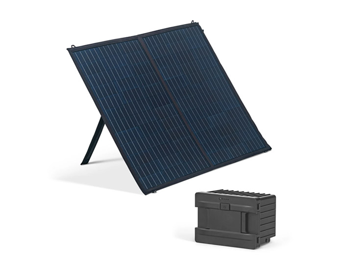 battery cooler solar panel​