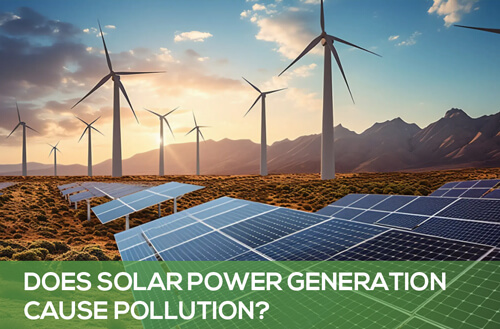 Does Solar Power Generation Cause Pollution?