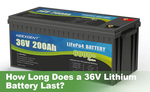 How Long Does a 36V Lithium Battery Last?