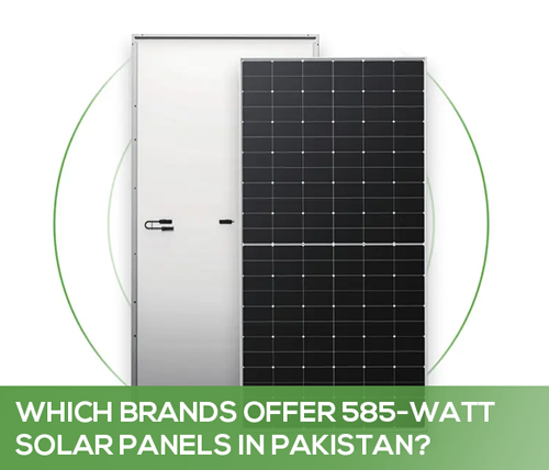 Which Brands Offer 585-Watt Solar Panels in Pakistan?